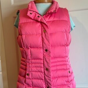 Lilly Pulitzer Vibrant Pink Puffer Vest
